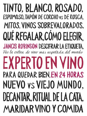 cover image of Experto en vino en 24 horas